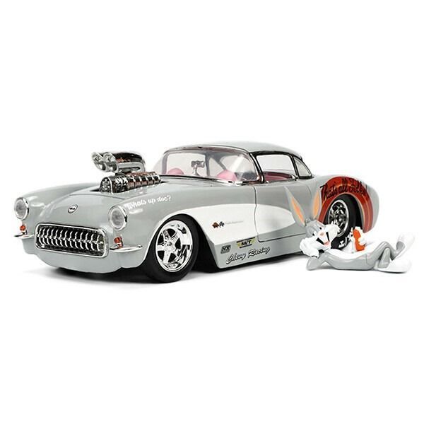 ルーニーチューンズ 1957 CHEVY CORVETTE バックスバニー ミニカー アメリカン雑貨