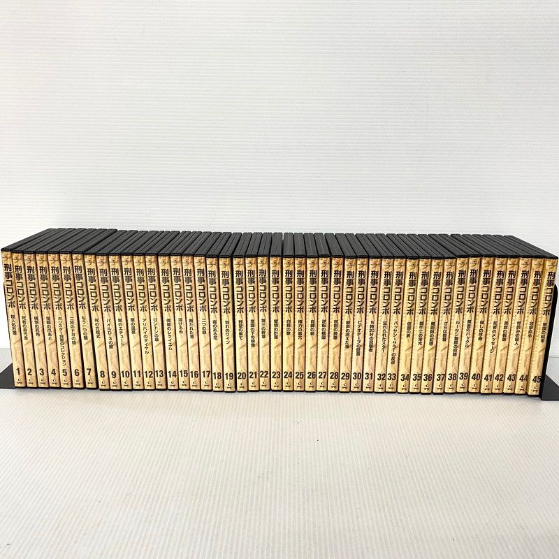 刑事コロンボ DVDコレクション全45巻セット 中古 冊子無し 中古品】 刑事コロンボ DVDコレクション 全45巻セット 【008