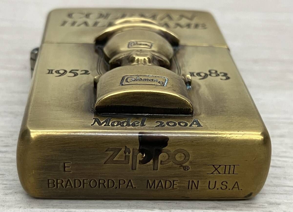 1円スタート】zippo COLEMAN HALL of FAME model 200A 1952-1983 