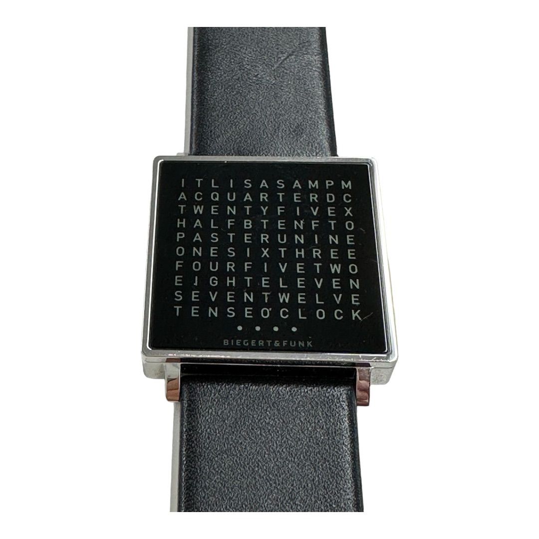 QLOCKTWO WATCH クロックツー ウォッチ QLOCKTWO WATCH クロックツー ウォッチ - メルカリ