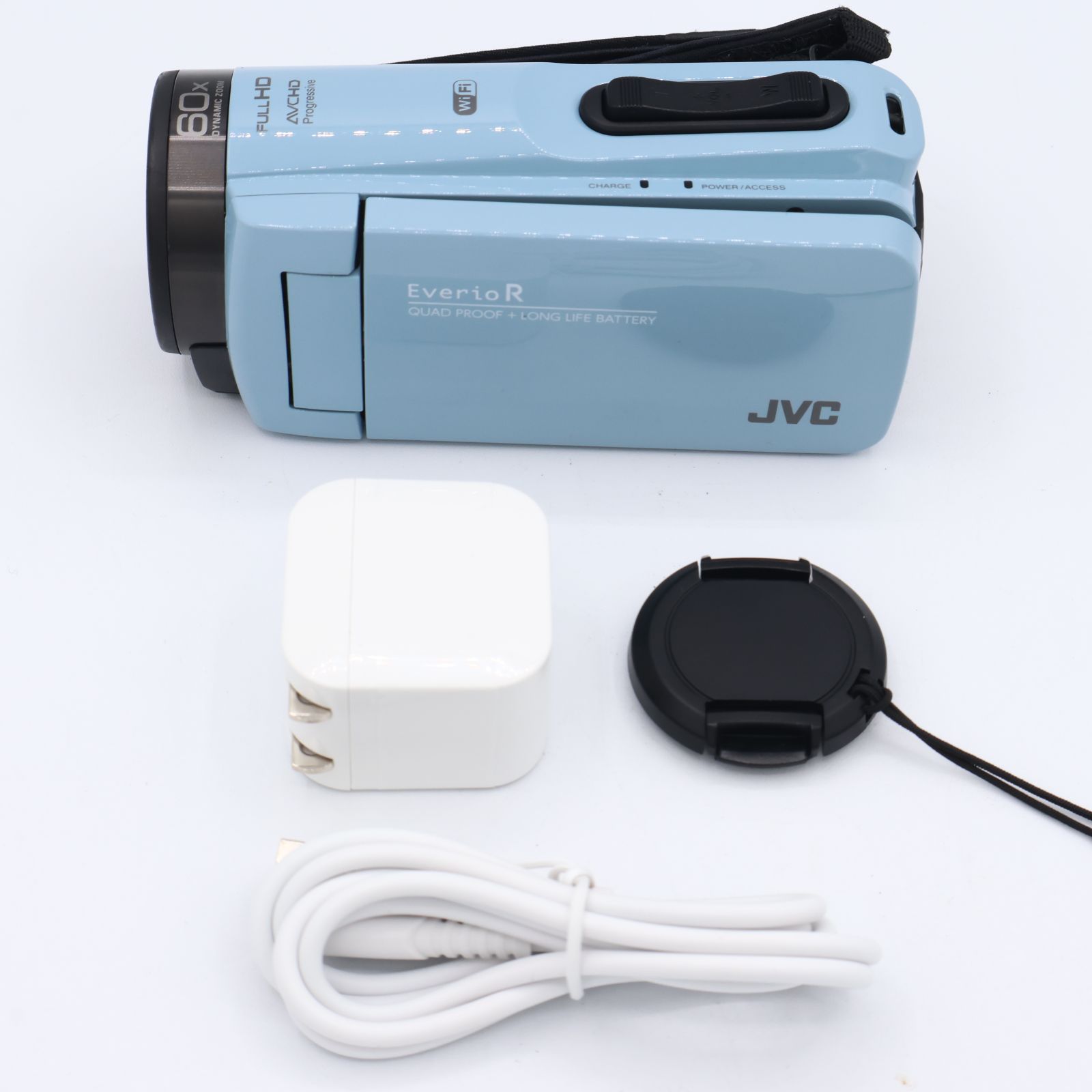カメラ JVC Everio R GZ-RX680-A 防水 防塵 ビデオカメラ