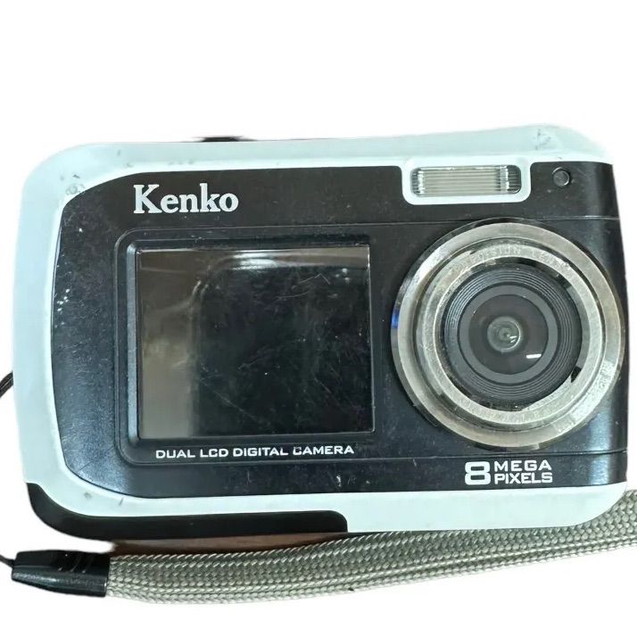 高額売筋】 Kenko デュアルモニターデジタルカメラ DSC880DW 防水 