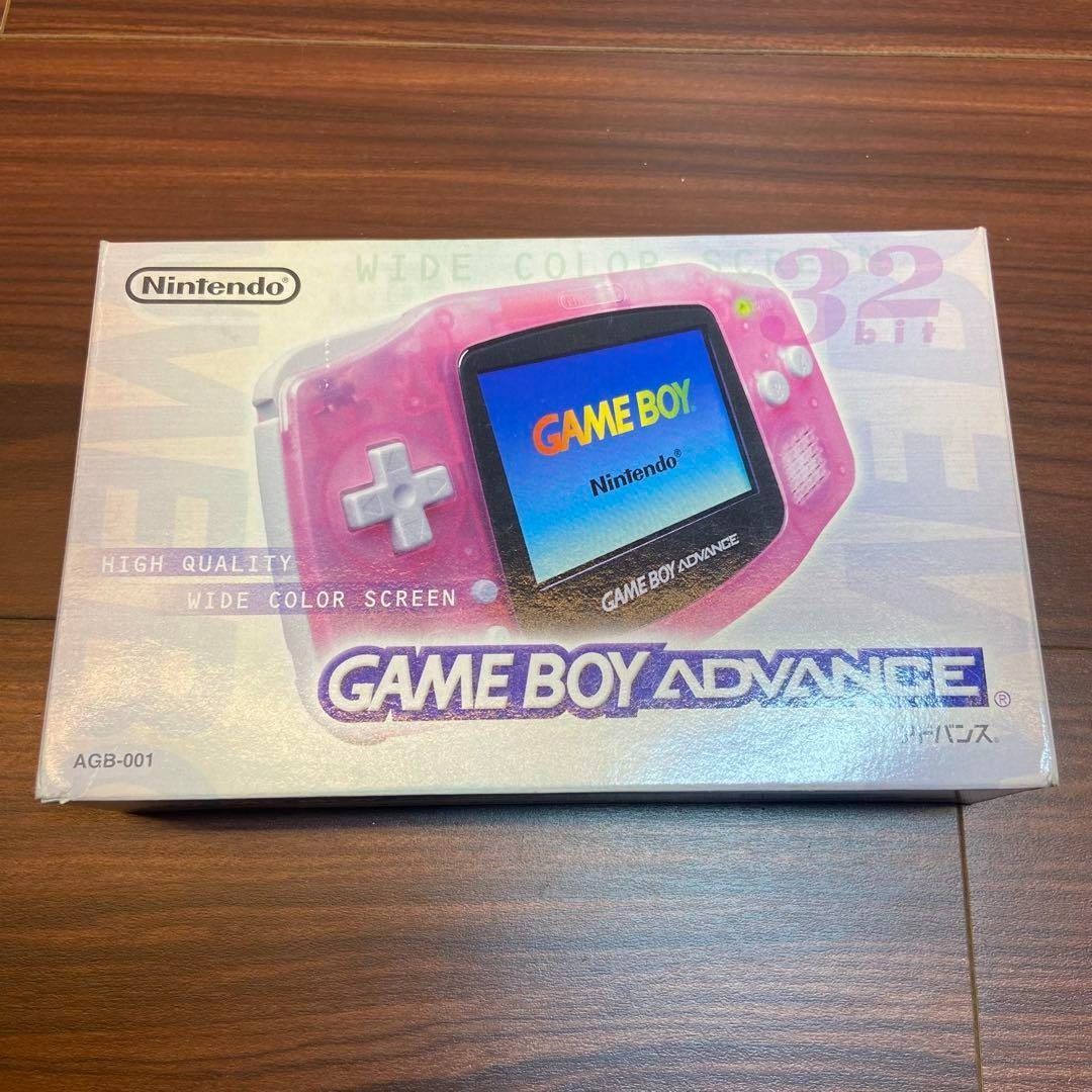 ニンテンドー ゲームボーイアドバンス ミルキーピンク 3946