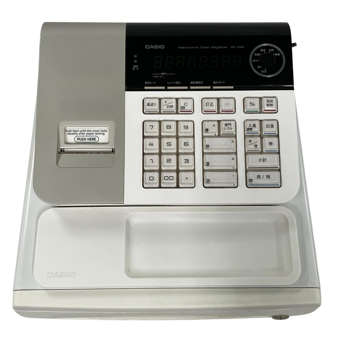 CASIO カシオ SE-S30-WE 電子 レジスター 店舗用品 中古