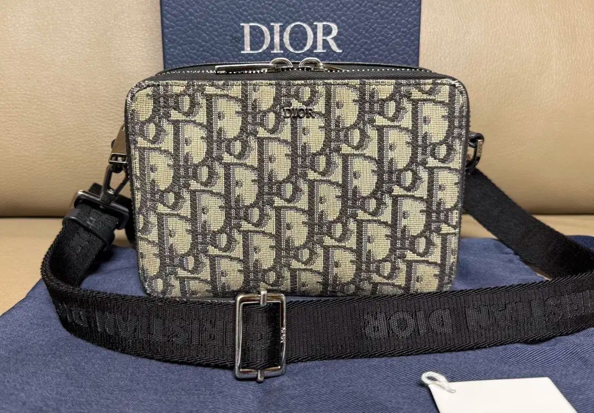 ディオール オブリーク ショルダー ストラップ ポーチバッグ クロスバッグ
