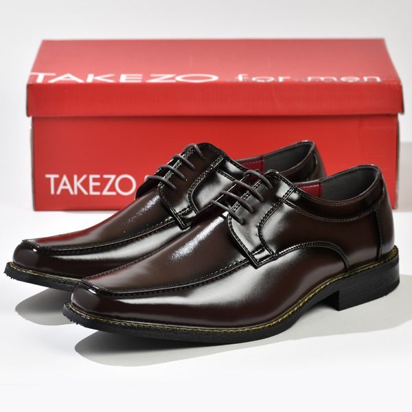 新品　メンズ　ビジネスシューズ　防水　革靴　3E ビジネスシューズ メンズ 革靴 大きいサイズ 3E 黒 外羽根