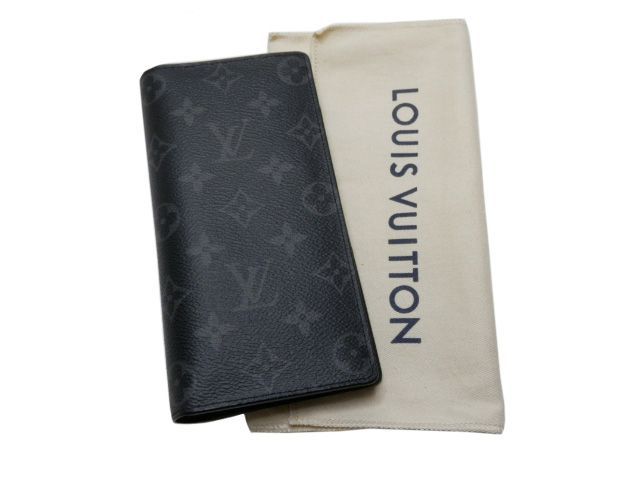 ルイ・ヴィトン LOUIS VUITTON モノグラムエクリプス 長財布 ポルトフォイユ・ブラザ Ｍ６１６９７ - メルカリ