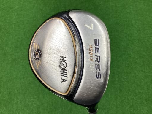 中古】 本間ゴルフ BERES MG812 7W フェアウェイウッド FW 3S