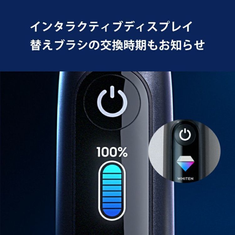 ブラウン OralB オーラルB 電動歯ブラシ iOシリーズ iO9 ホワイトアラ