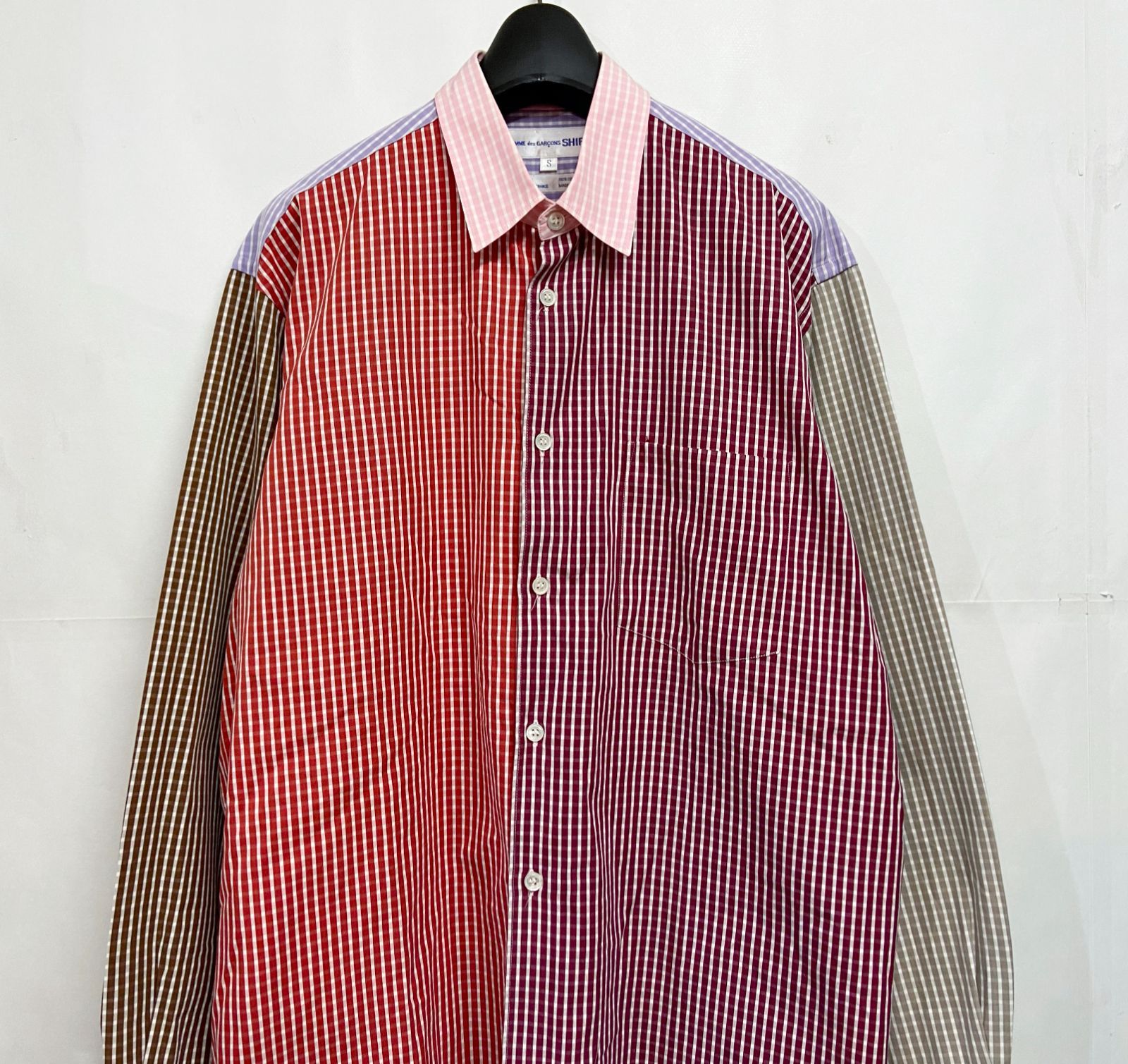 コムデギャルソン シャツ クレイジーパターン