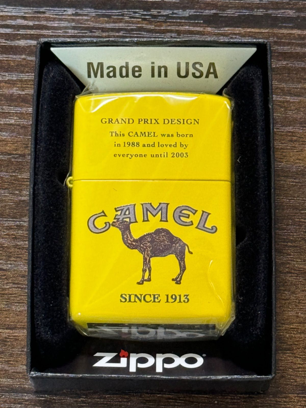 zippo CAMEL SINCE 1913 限定品 キャメル イエロー 2020年製 YELLOW