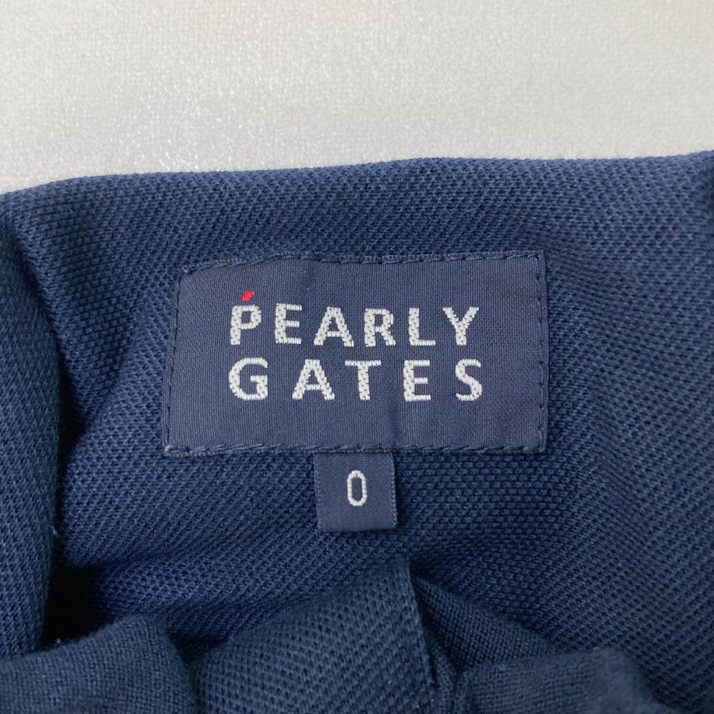 サイズ：0 PEARLY GATES パーリーゲイツ 長袖 シャツ ボタンダウン