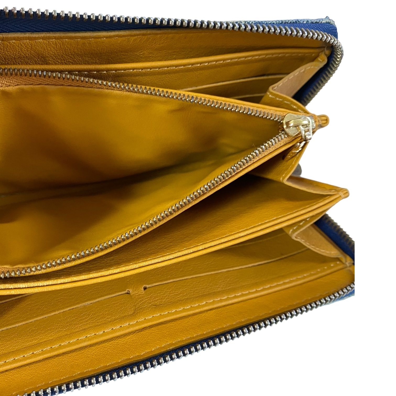 中古品】ルイヴィトン M81226 モノグラム ジャガード デニム ジッピー  