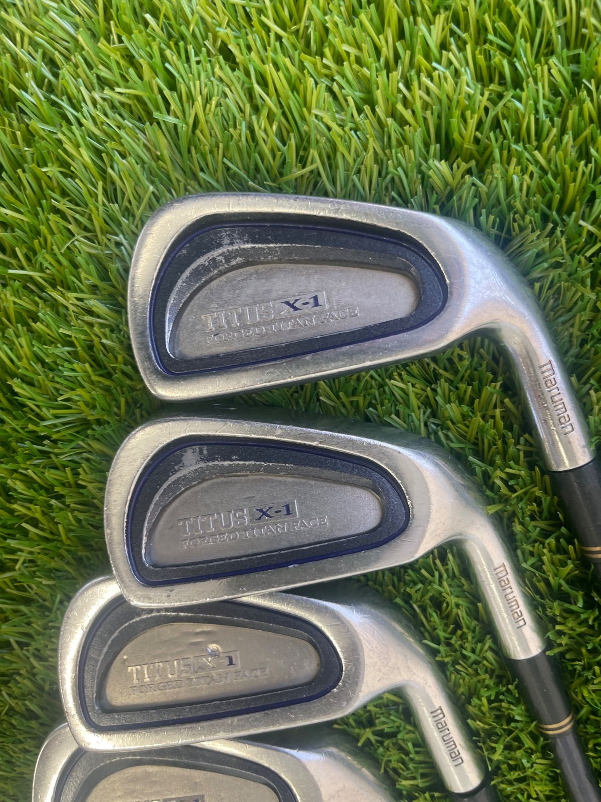マルマン アイアン 5本 右利き maruman TITUS X-1 FORGED TITAN