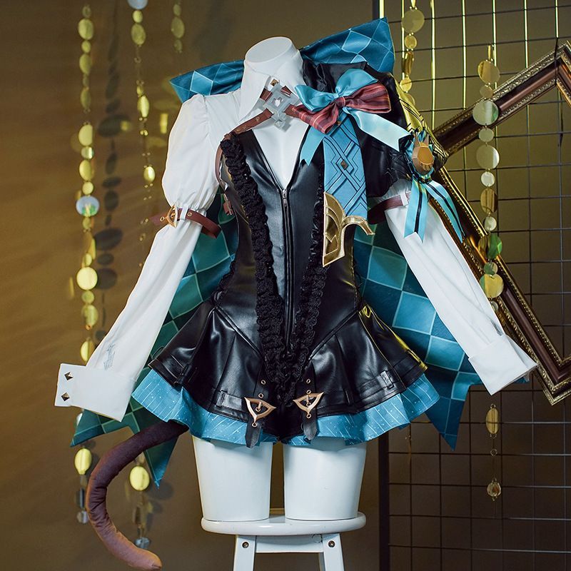 原神 げんしん リネットコスプレ衣装 豪華版 フルセット コスプレ衣装 