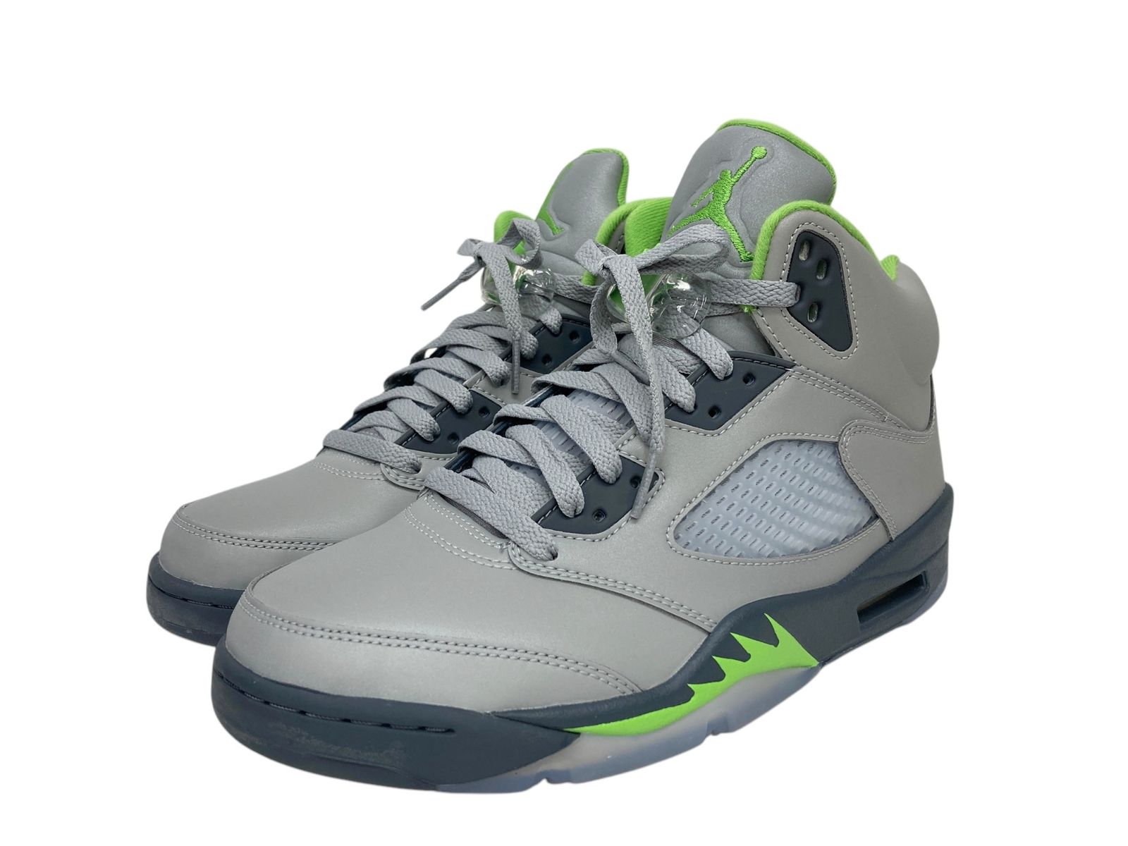 NIKE (ナイキ) AIR JORDAN 5 RETRO エアジョーダン 5 レトロ 3M スニーカー DM9014-003 26.5cm US8.5 シルバー×グリーンビーン×フリントグレー メンズ/028