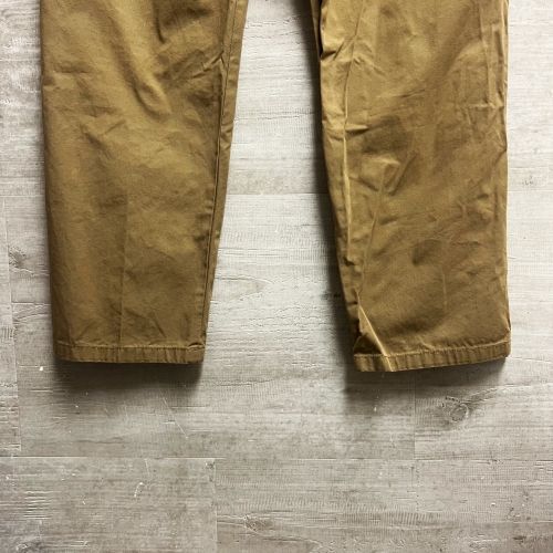 メゾンマルジェラ　チノトラウザーワイドパンツ　21AW ベージュ サイズ48 Maison Margiela メゾンマルジェラ 21SS オックスフォード