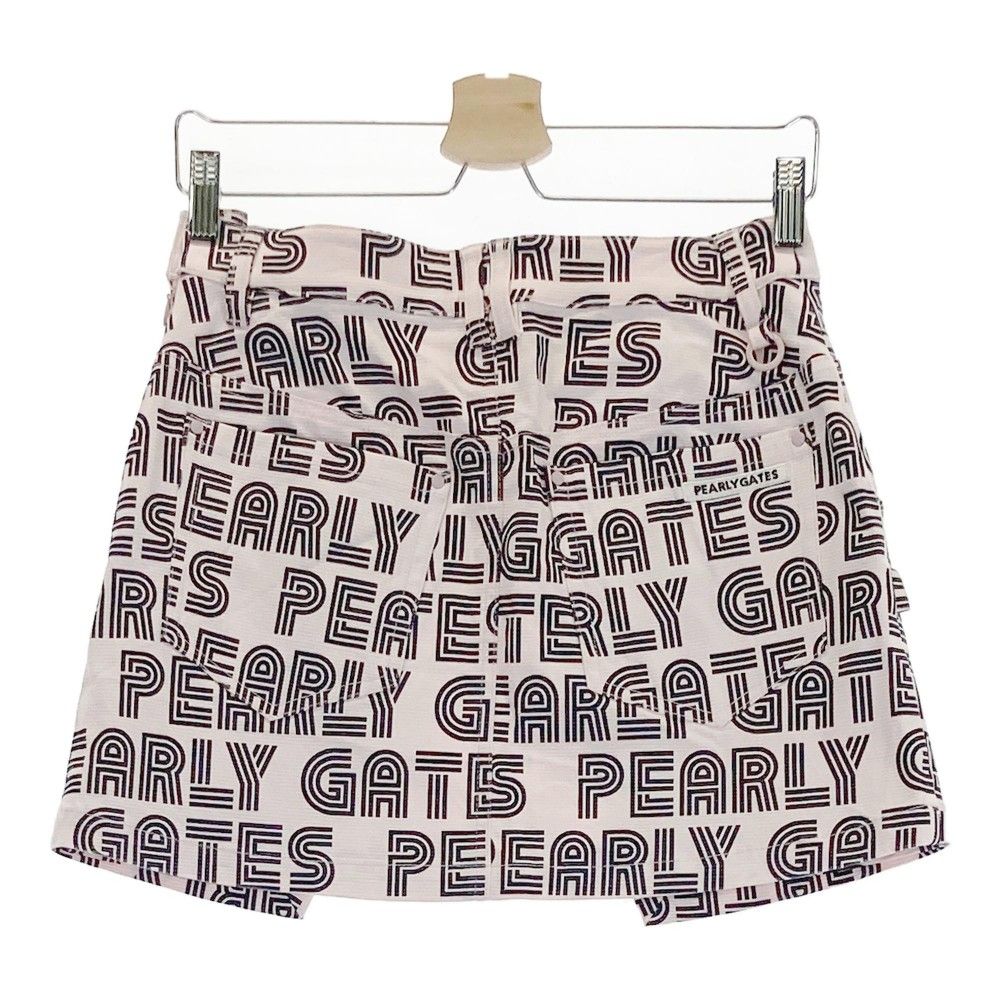 【新品未使用】PEARLY GATES レディース ロゴ ストレッチスカート Nyストレッチドビースカート ＜ロゴアンカー柄＞ | PEARLY GATES