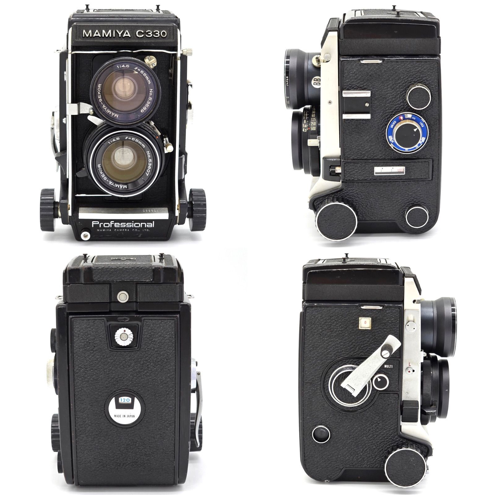 Mamiya マミヤ C330 Pro ＋ Sekor 55mm F3.5 Mamiya MAMIYA マミヤ C330 Professional プロフェッショナル SEKOR