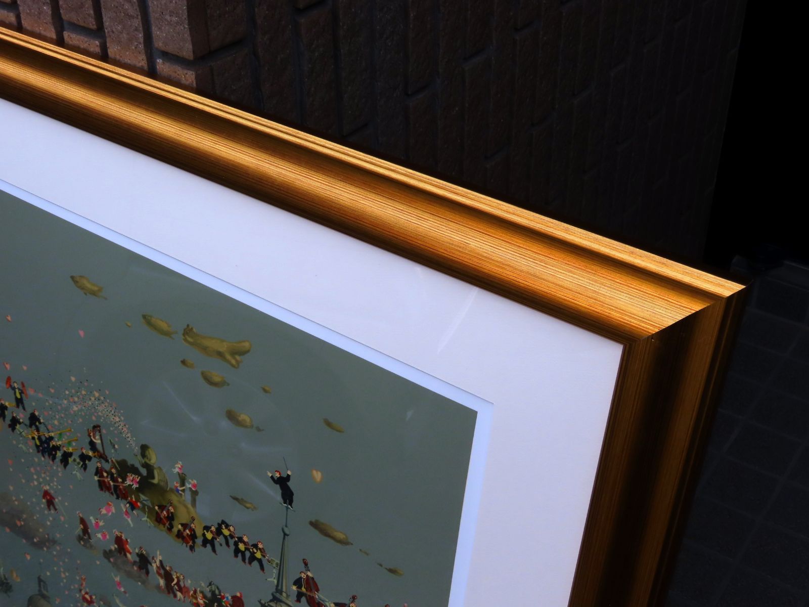 ヒロ・ヤマガタ】 パリスオーケストラ シルクスクリーン 山形博導 大判