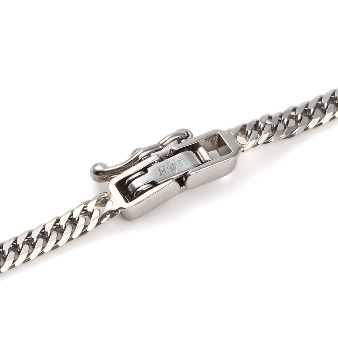 プラチナ pt999 喜平W6 55センチ 11g Pt850 6面ダブルカット 喜平 12g