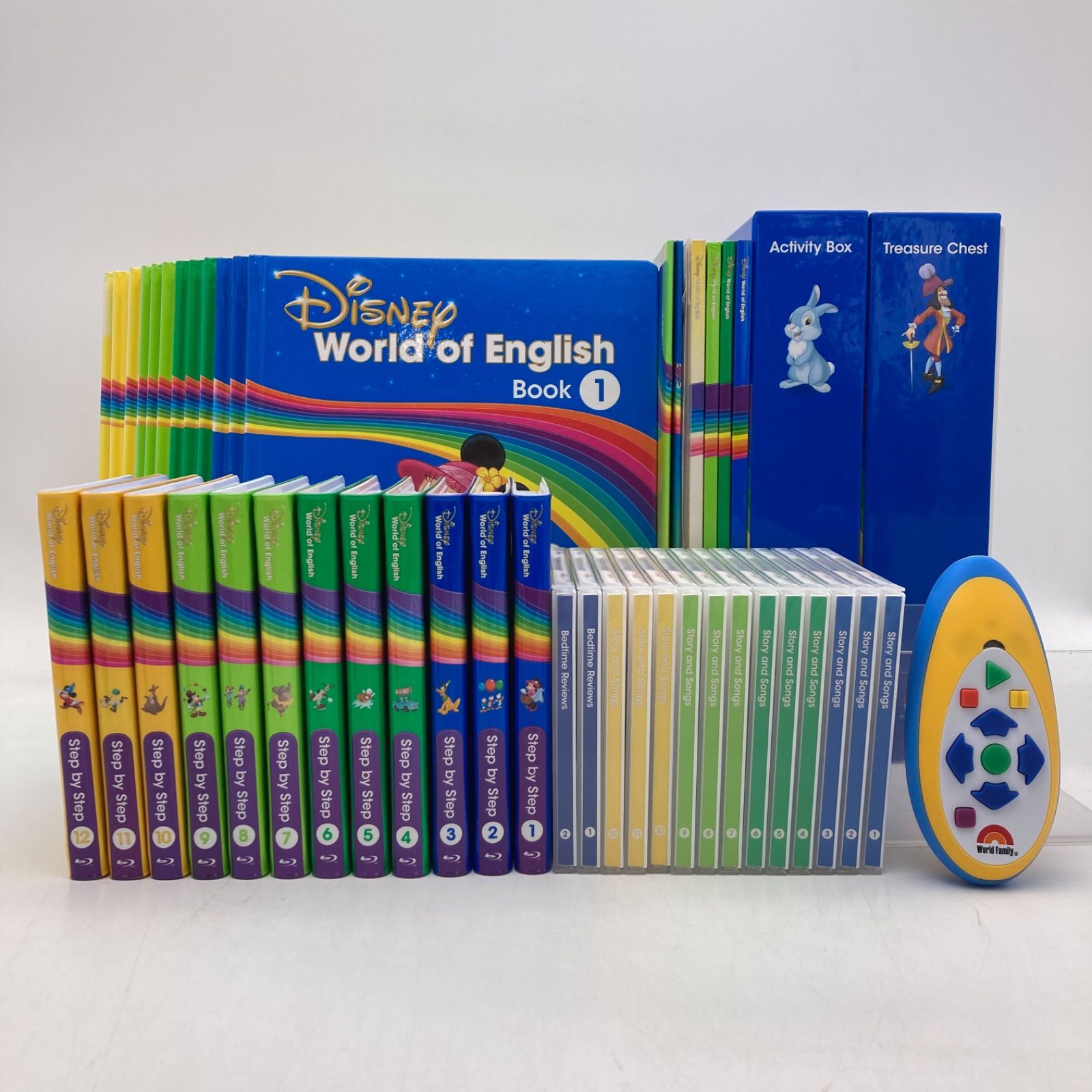 メインプログラム 絵本 CD ブルーレイ ディズニー英語システム 905521