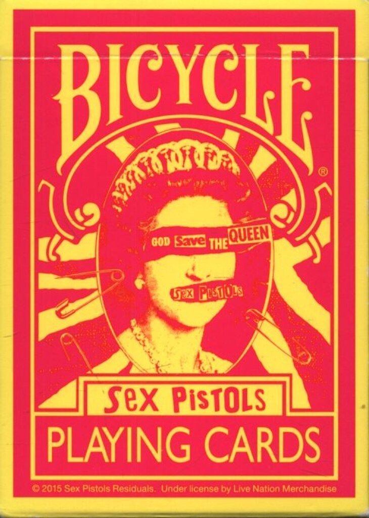 未開封 BICYCLE SEX PISTOLS playing cards Bicycle Playing Cards SEX PISTOLS Japan | eBay