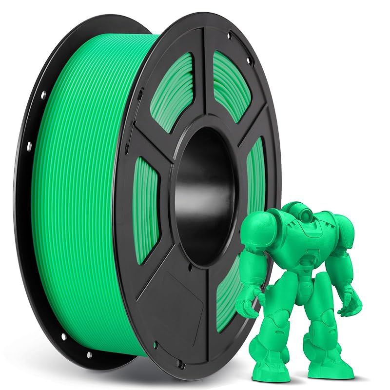 ANYCUBIC PLA PLUSフィラメント pla+フィラメント グリーン 1KG 高寸法精度 pla+ 3dプリンター造形材料 3Dプリンター用 DIY 学校 家庭用 事務所向け 1