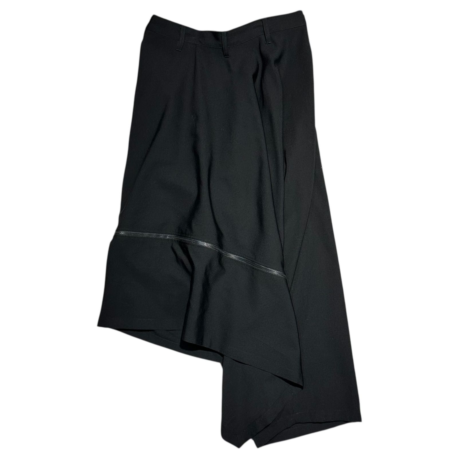 B YOHJI YAMAMOTO(ビー ヨウジヤマモト) Zip Design Asymmetrical