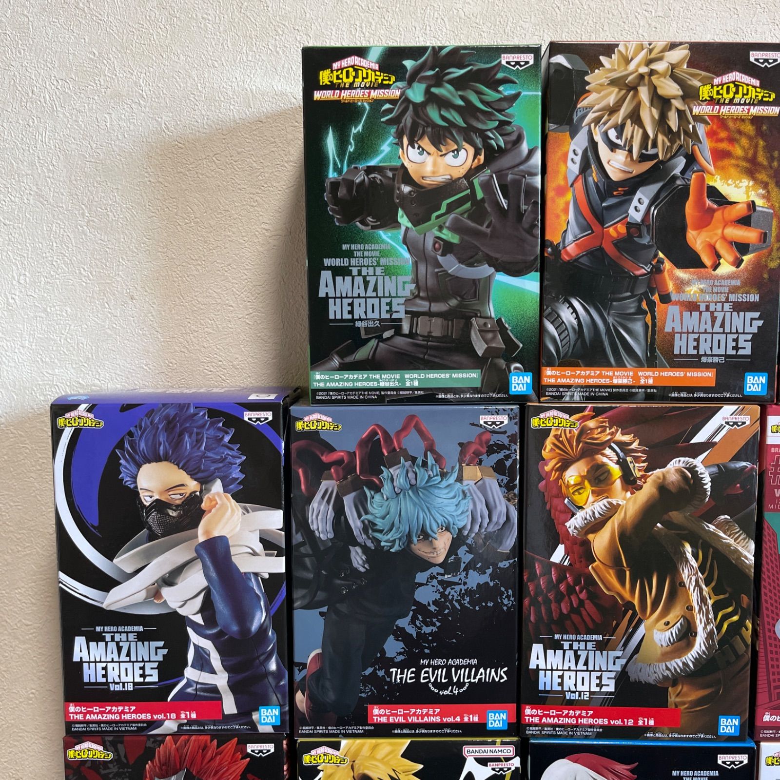 僕のヒーローアカデミア フィギュア まとめ 22点