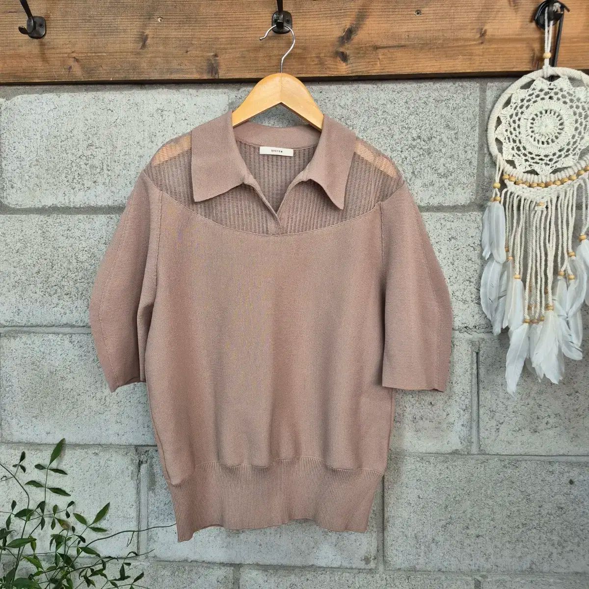 SYSTEM システム 研磨 Tシャツ