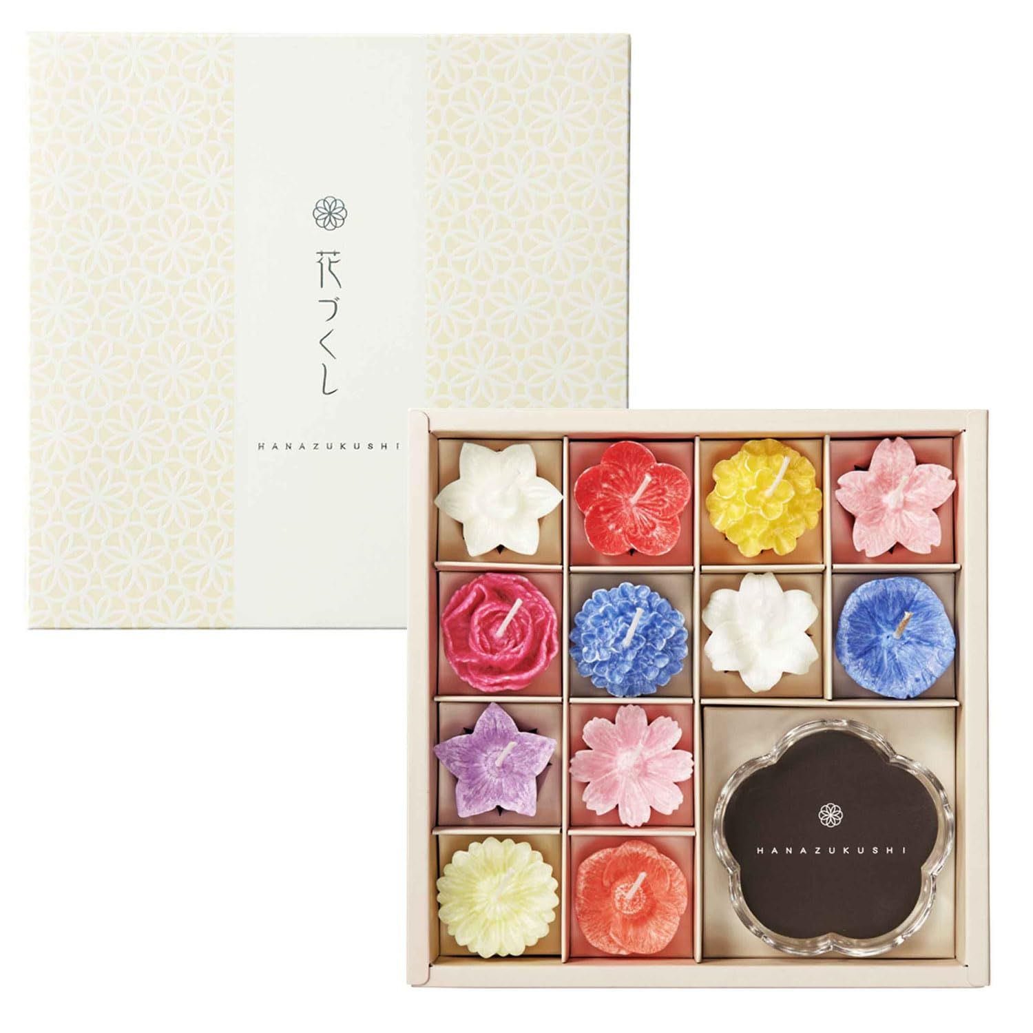 数量 贈答用 進物用 植物原料使用 季節のお花 水に浮かぶキャンドル 花づくしギフトセット 植物性 カメヤマ