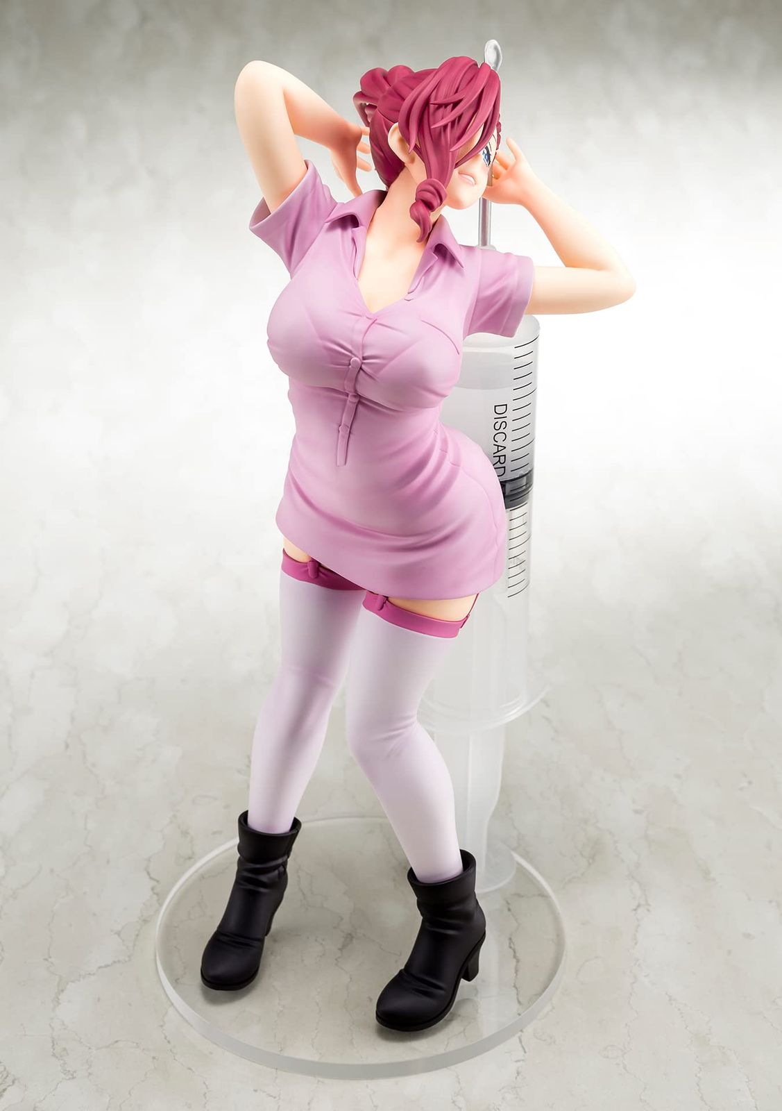 【メルカリ便】終末のハーレム 龍造寺朱音 着せ替えナースフィギュア Amazon.co.jp: 終末のハーレム 1 6スケール 龍造寺朱音 着せ替え