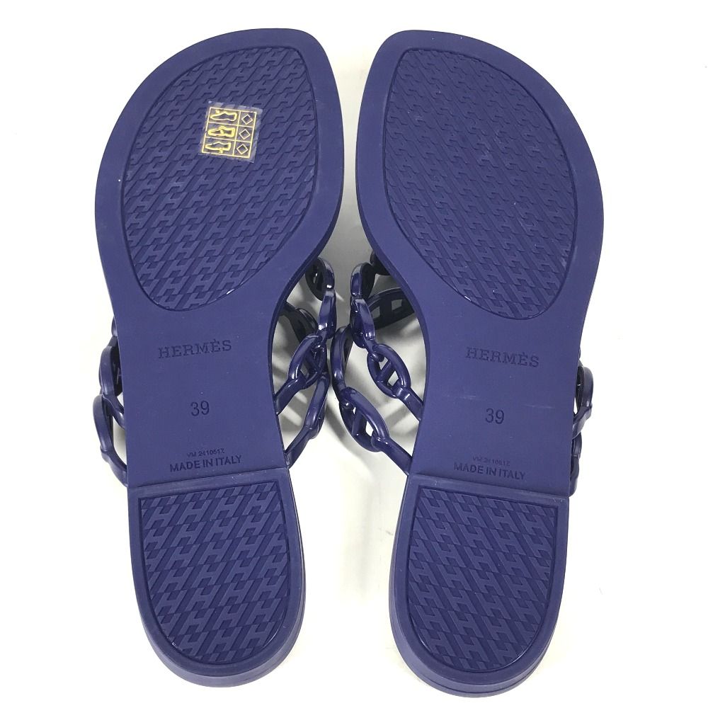 HERMES エルメス サンダル アイランド シェーヌダンクル H241051Z  