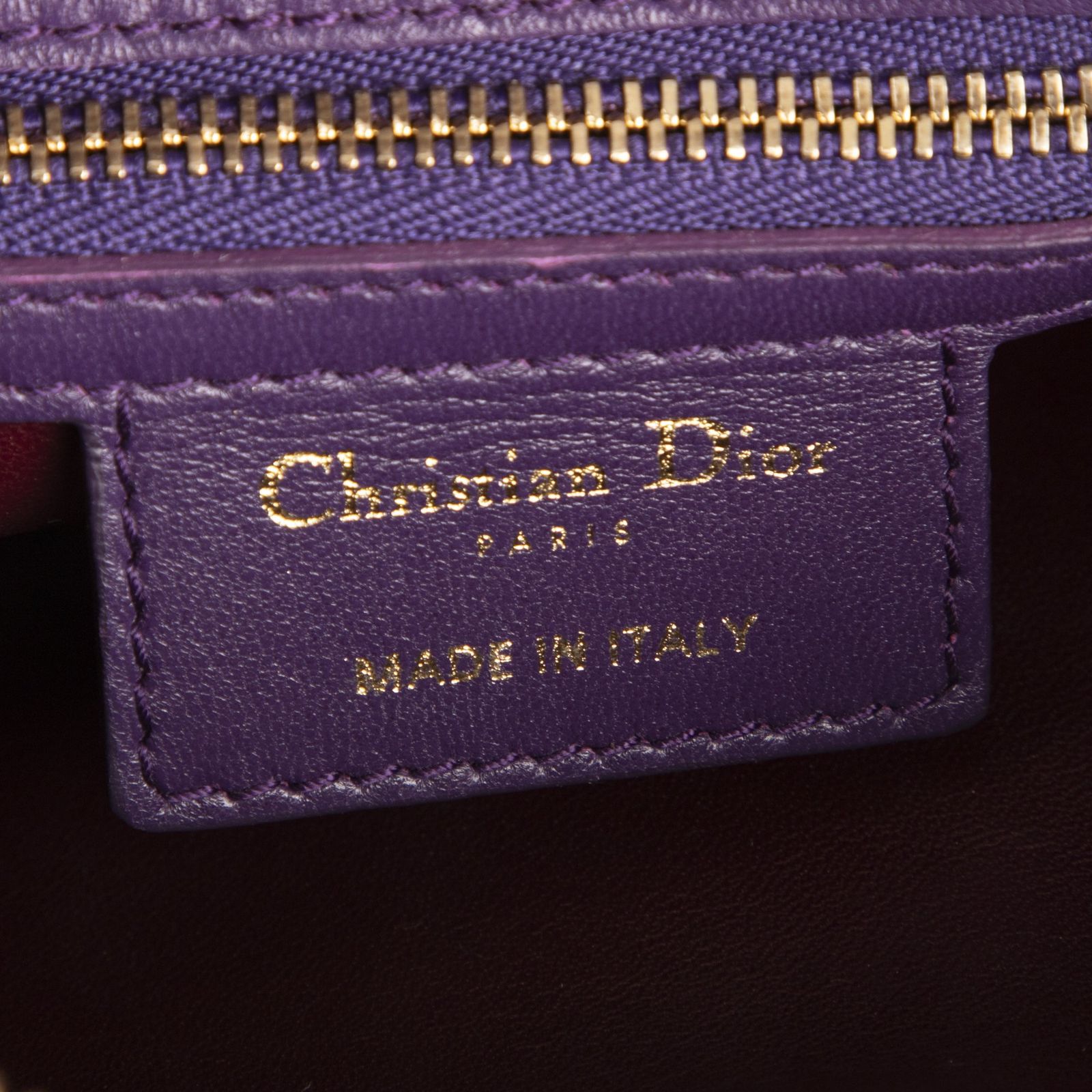 ジップ赤 紫カナージュカーフスキンA