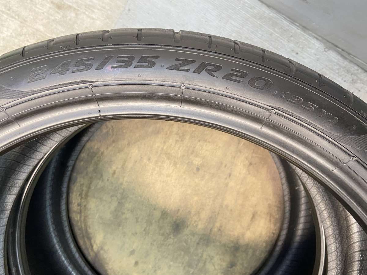 245/35R20 nピレリ P ZERO n中古タイヤ サマータイヤ 2本セットn