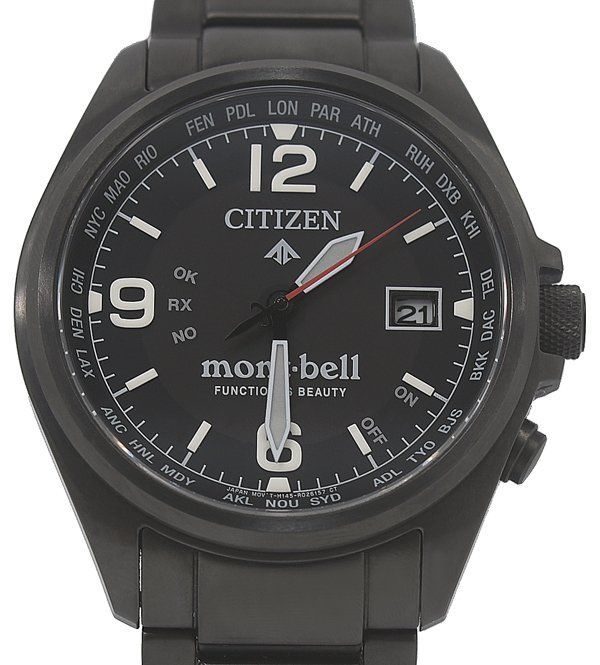 ☆箱保付！美品！CITIZEN シチズン CB0177-58E PROMASTER（プロマスター）×  mont-bell（モンベル）コラボレーションモデル メンズ☆ - メルカリ