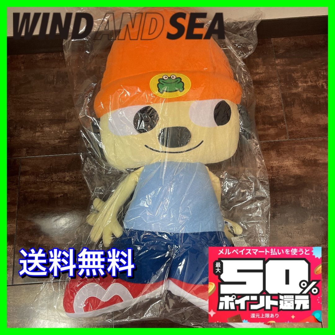 店舗限定】WIND AND SEA × パラッパラッパー ぬいぐるみ - メルカリ