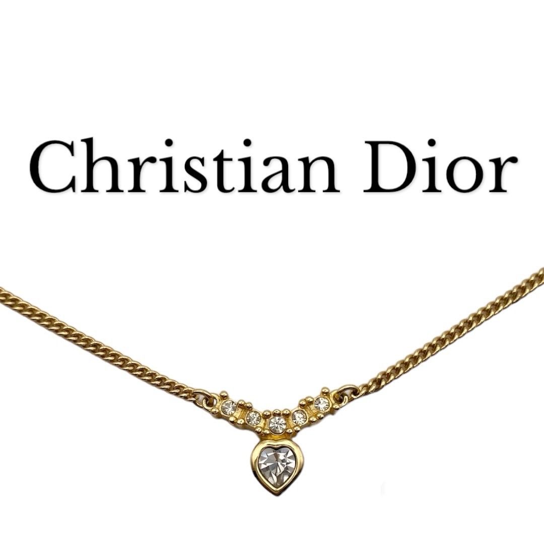 美品】 クリスチャンディオール Christian dior ネックレス スネーク 