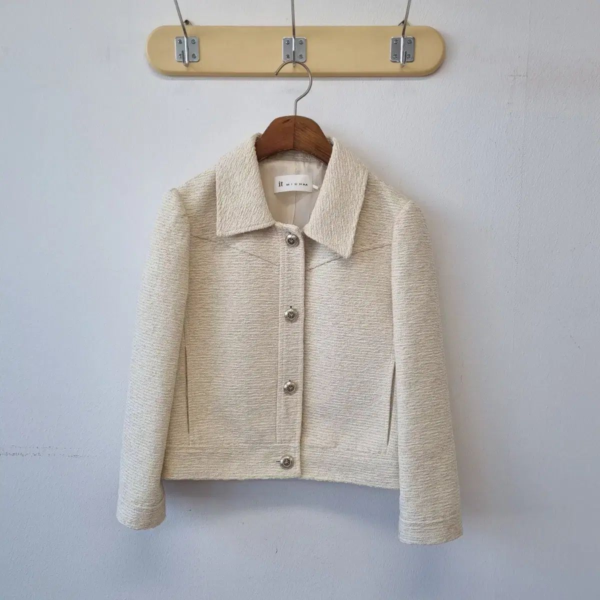 itMICHAA イッミシャ ツイードジャケット 44 サイズ