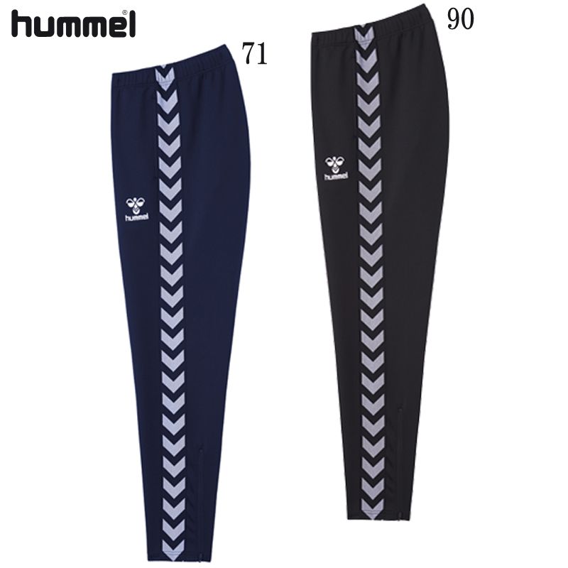 ヒュンメル hummel チームテックパンツ トレーニングパンツ 22SS (HAT8098)、(90)ブラック