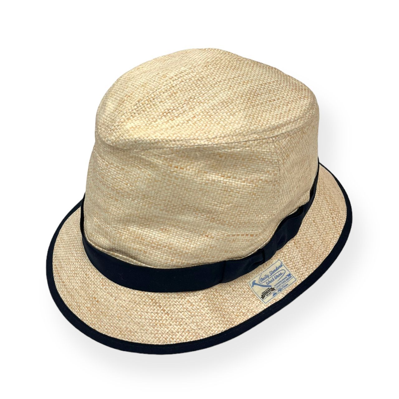 完売CA4LA カシラリボン帽子麦わらストロー美品 ハット｜帽子通販