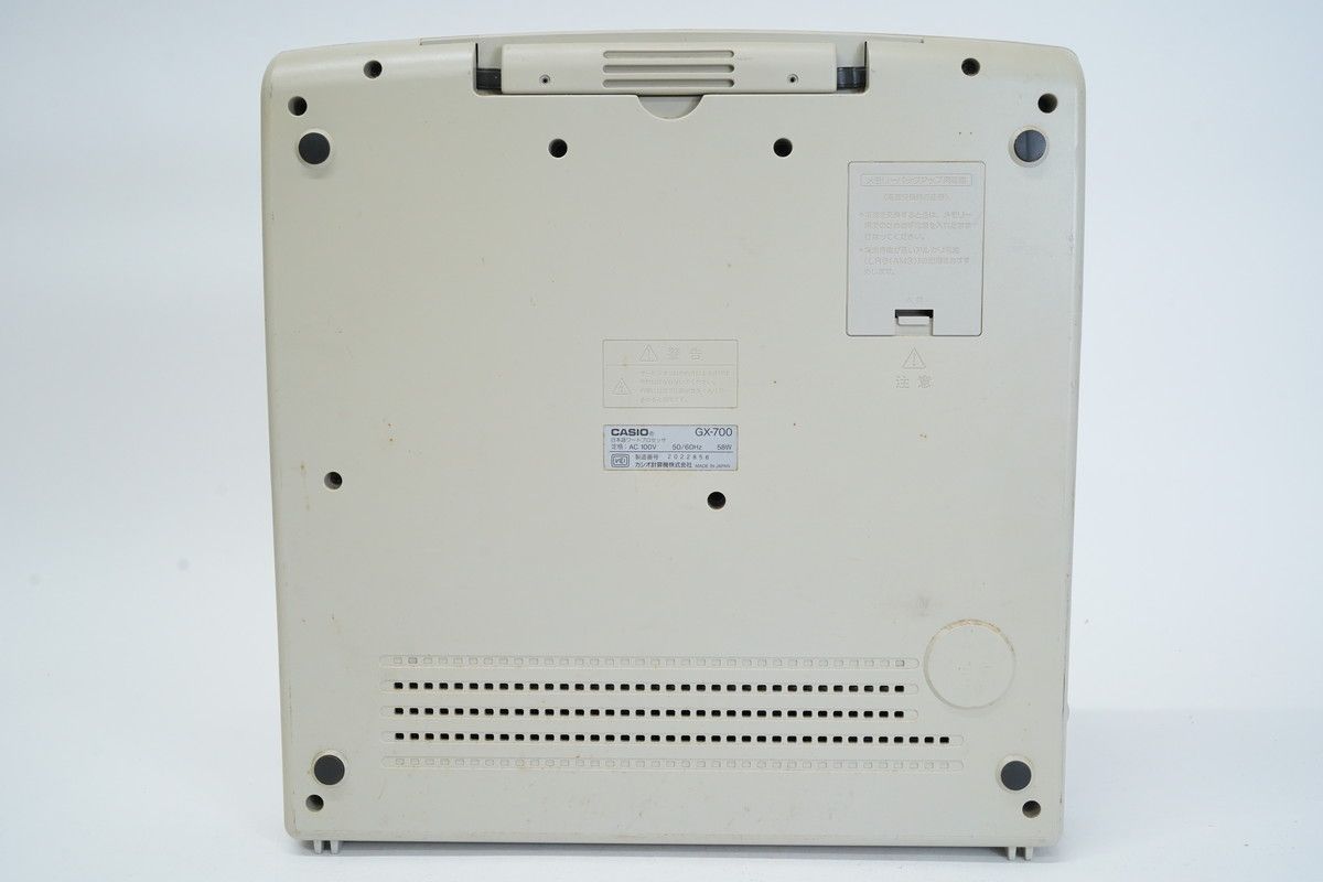 【入手困難/ほぼ未使用品】カシオ ダーウィン ワープロ GX-700 CASIO 9.420. △ CASIO Darwin GX-700 ワープロ ジャンク品 入手困難