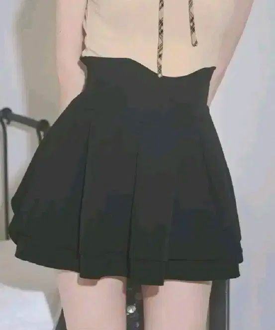 michellMacaron ミシェルマカロン テイストスカート 黒 xs