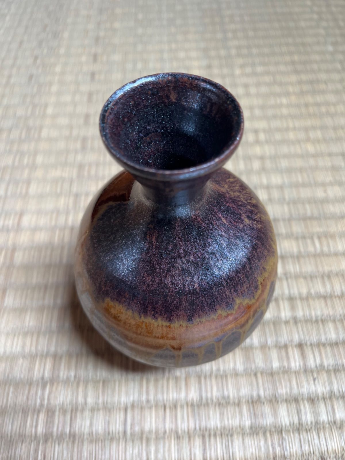 古瀬戸ぐい呑　加藤しゅんてい　共箱　M607 加藤春鼎 孝 古瀬戸酒器 徳利 盃 ぐい呑 - メルカリ