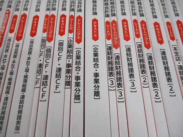 TAC CPA 公認会計士講座 会計学 財務会計論 テキスト/過去問題集