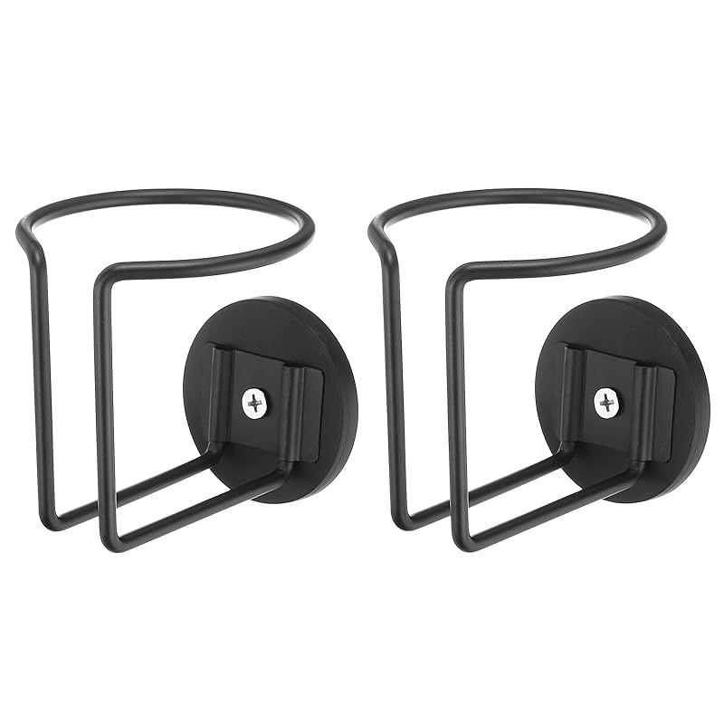 【新品】 uxcell トレッドミル 芝刈り機 トラ ック 自動車 冷蔵庫などの金属表面に取り付け可能な 2個入りの磁気カップホルダー 携帯用マグネットカップドリンクホルダー 水平面取り付け