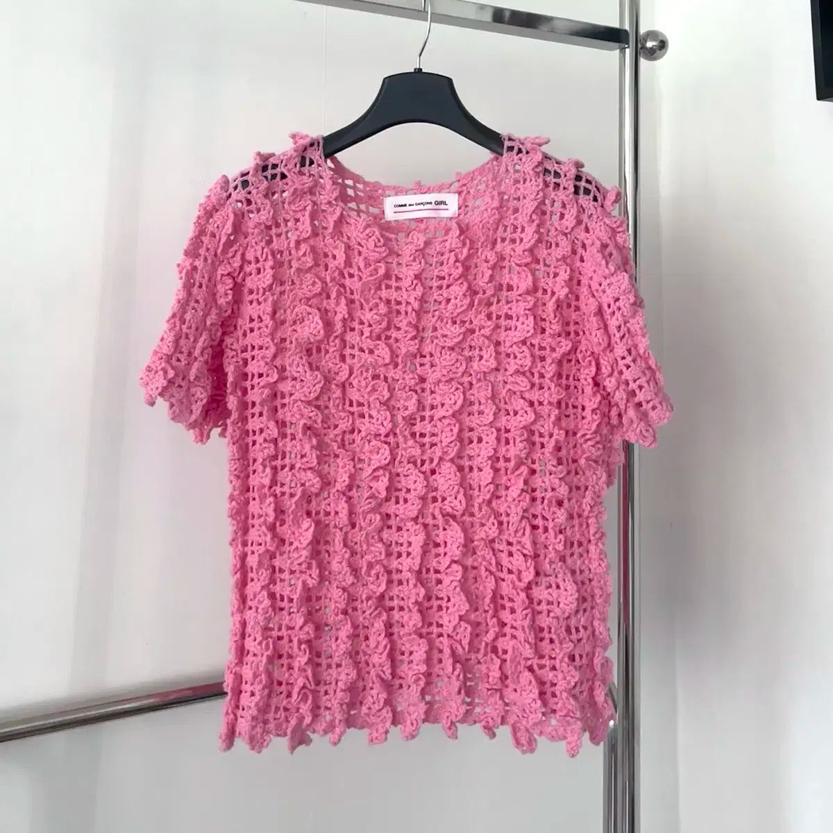 COMME des GARCONS コム デ ギャルソン ガール メッシュ セーター