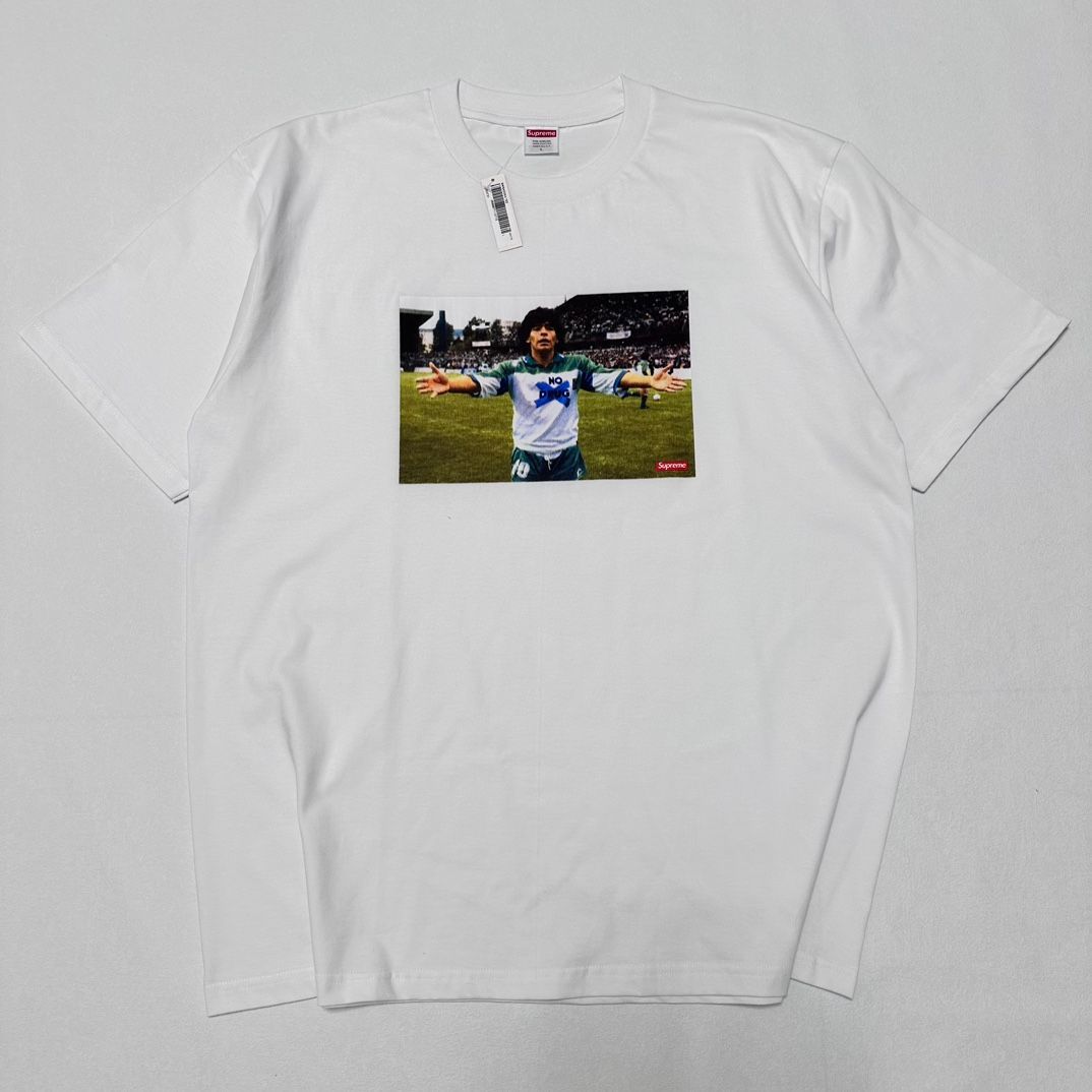 Supreme Maradona Tee マラドーナ シュプリーム ブラック - メルカリ