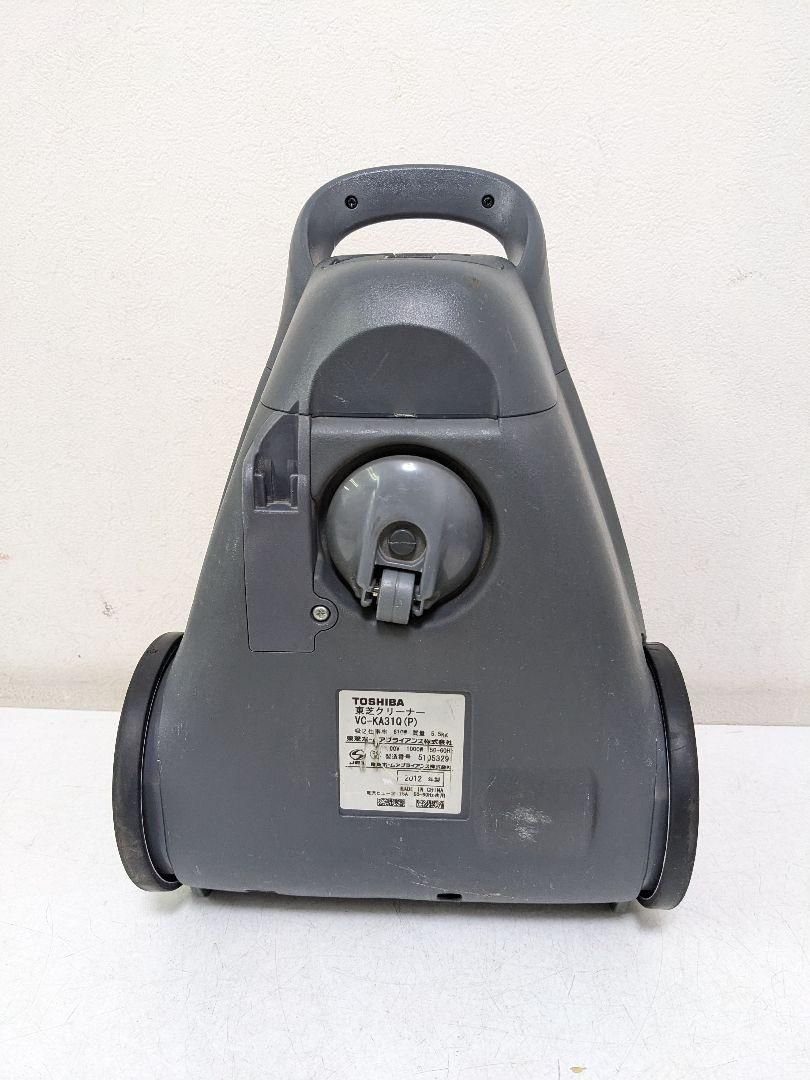東芝 VC-KA31Q-P 紙パック式掃除機 2012年製 ヘッド無し 東芝 VC-KA31Q-P 紙パック式掃除機 2012年製 ヘッド無し - メルカリ
